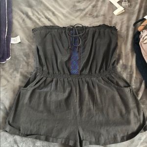 Sleeveless American Eagle Romper